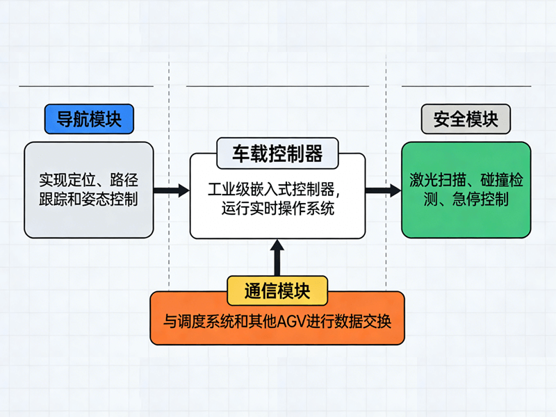 AGV车载控制系统