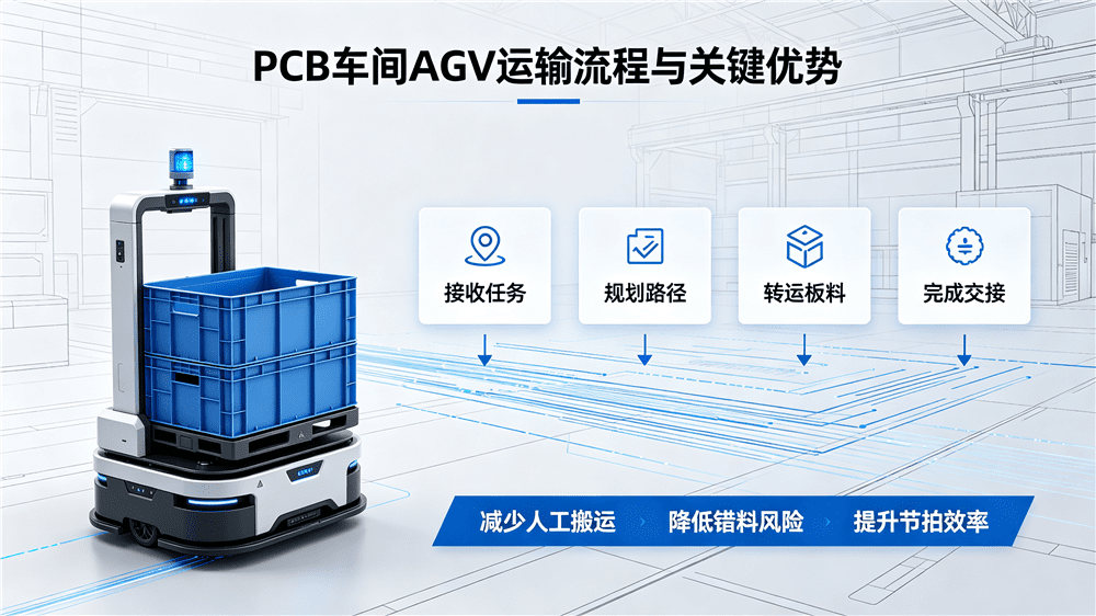 AGV 运输流程与关键优势